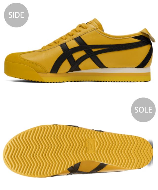 Onitsuka Tiger オニツカタイガー スニーカー MEXICO 66 PF YELLOW BLACK 1183C621.750 シューズ メキシコ 66 PF イエロー ブラック メンズ レディース 男性用 女性用_2