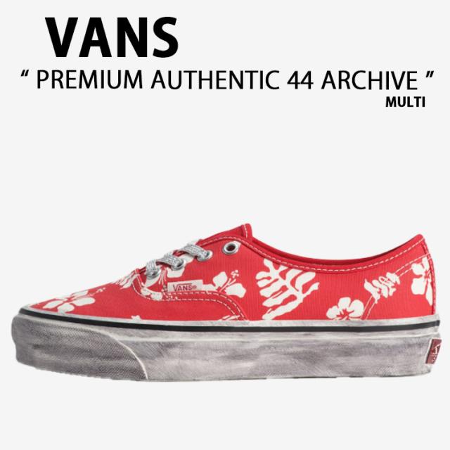 VANS バンズ スニーカー PREMIUM AUTHENTIC 44 ARCHIVE MULTI VN000DB8CYK プレミアム オーセンティック 44 アーカイブ マルチ 男性用 女性用