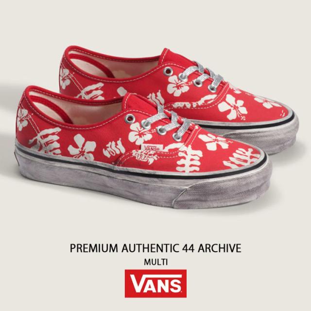 VANS バンズ スニーカー PREMIUM AUTHENTIC 44 ARCHIVE MULTI VN000DB8CYK プレミアム オーセンティック 44 アーカイブ マルチ 男性用 女性用_1