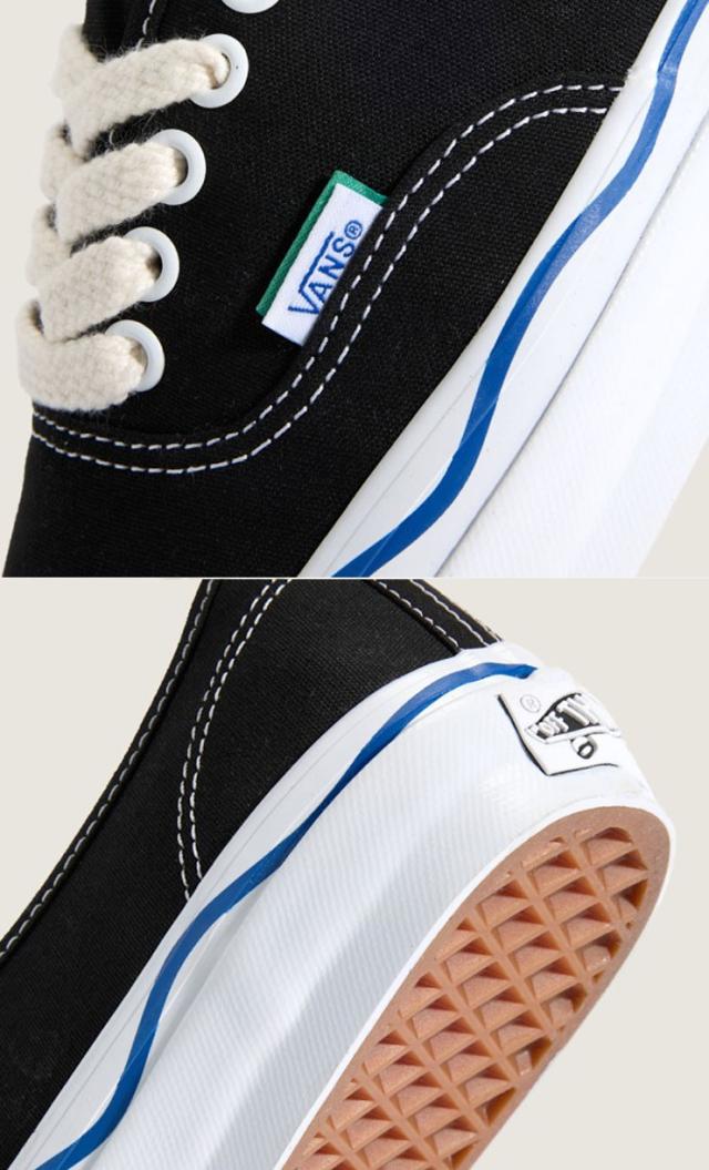VANS バンズ スニーカー PREMIUM AUTHENTIC 44 SEOUL BLACK TRUE WHITE VN000EAABPB プレミアム オーセンティック 44 ソウル ブラック トゥルー ホワイト 男性用 女性用_4