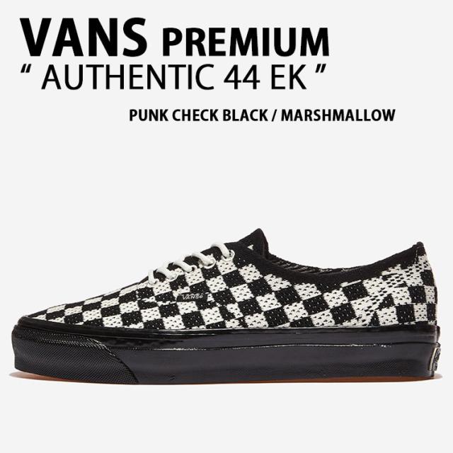 VANS バンズ スニーカー PREMIUM AUTHENTIC 44 EK VN000EJC1KP シューズ プレミアムオーセンティック44EK BLACK 男性用 女性用