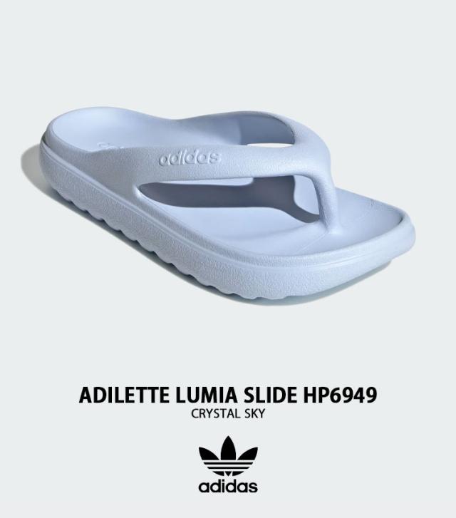 adidas アディダス サンダル ADILETTE LUMIA SLIDE HP6949 シューズ アディレッタ ルミナスライド BLUE 青味 水色 メンズ レディース