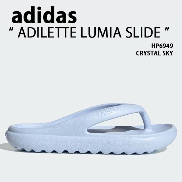 adidas アディダス サンダル ADILETTE LUMIA SLIDE HP6949 シューズ アディレッタ ルミナスライド BLUE 青味 水色 メンズ レディース