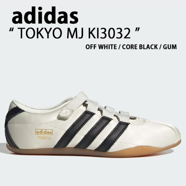 adidas originals アディダス レディース スニーカー TOKYO MJ KI3032 シューズ 東京MJ トーキョーMJ メリージェーン WHITE BLACK