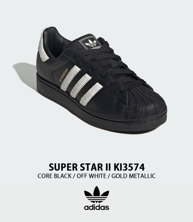 adidas originals アディダス スニーカー SUPERSTAR II KI3574 シューズ スーパースターII スーパースター2 BLACK メンズ レディース_1