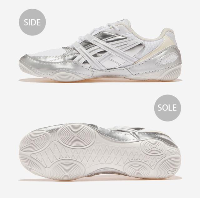 asics アシックス スニーカー HYPERSYNC 1203A879-100 シューズ ハイパーシンク ロープロ 薄底 WHITE SILVER メンズ レディース_2