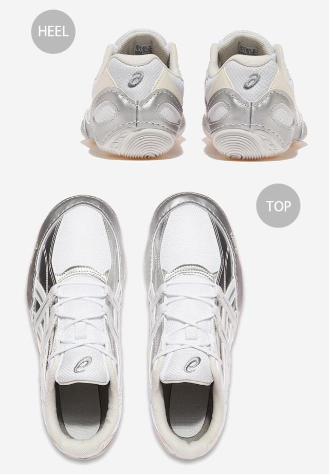 asics アシックス スニーカー HYPERSYNC 1203A879-100 シューズ ハイパーシンク ロープロ 薄底 WHITE SILVER メンズ レディース_3