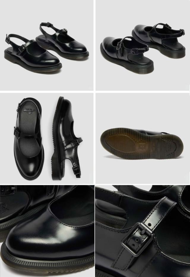 Dr.Martens ドクターマーチン マーチン メリージェーン レザーシューズ MADELINE BLACK 42132001 マデリン ブラック_3