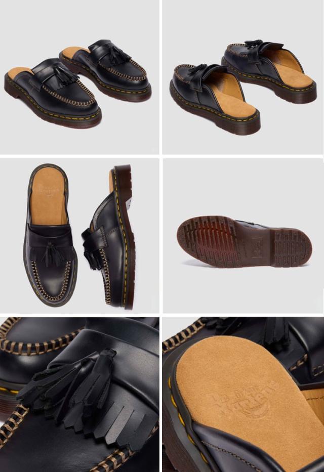 Dr.Martens ドクターマーチン マーチン レザーシューズ ADRIAN MULE BLACK 42359001 アドリアン ミュール ブラック_3