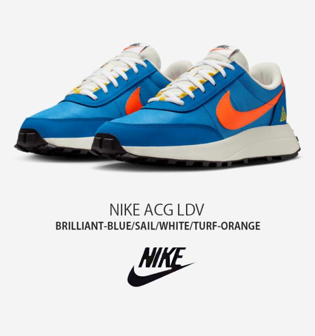 NIKE ナイキ スニーカー ACG LDV ロングディスタンスベクター IF2857-400 ローカット ブルー ホワイト オレンジ メンズ レディース_2