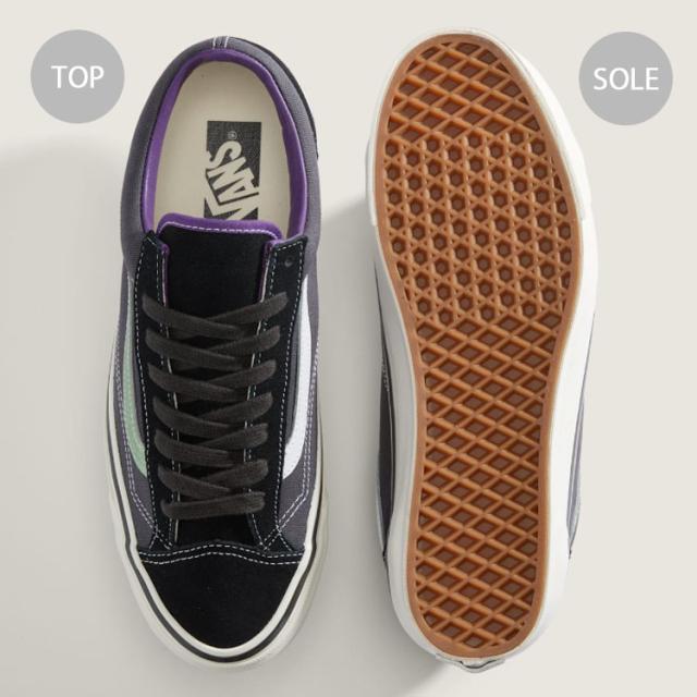 VANS バンズ シューズ PREMIUM OLD SKOOL 36 ARCHIVE ASPHALT BLACK VN000D9RO79 プレミアム オールドスクール 36 アーカイブ アスファルト ブラック 男性用 女性用_3