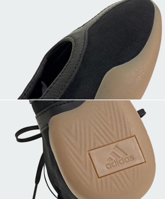 adidas originals アディダス スニーカー シューズ TAEKWONDO MEI BALLET BLACK WHITE GUM JQ0669 テコンドー メイ バレエ ブラック ホワイト ガム レギュラーフィット スリーストライプス レザー リボン レディース 女性用_4