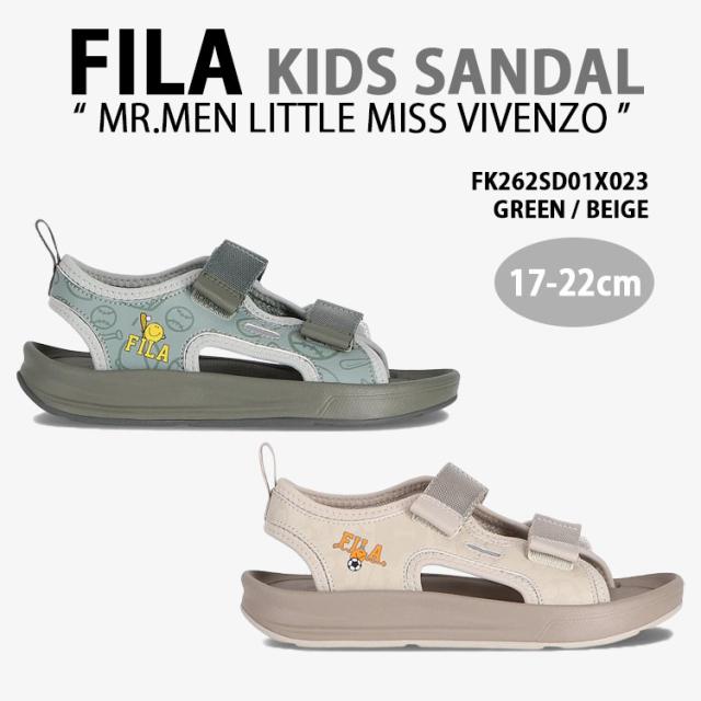 FILAフィラ キッズサンダル MR.MEN LITTLE MISS VIVENZO ミスターメン リトルミス ヴィヴェンゾ スポサン 女の子 男の子 FK262SD01X023