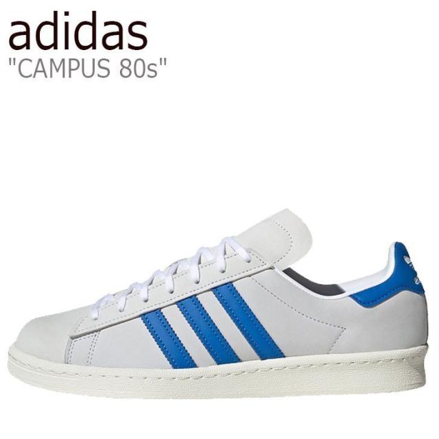 adidas アディダス スニーカー CAMPUS 80s キャンパス 80s WHITE ホワイト BLUE ブルー FW4407