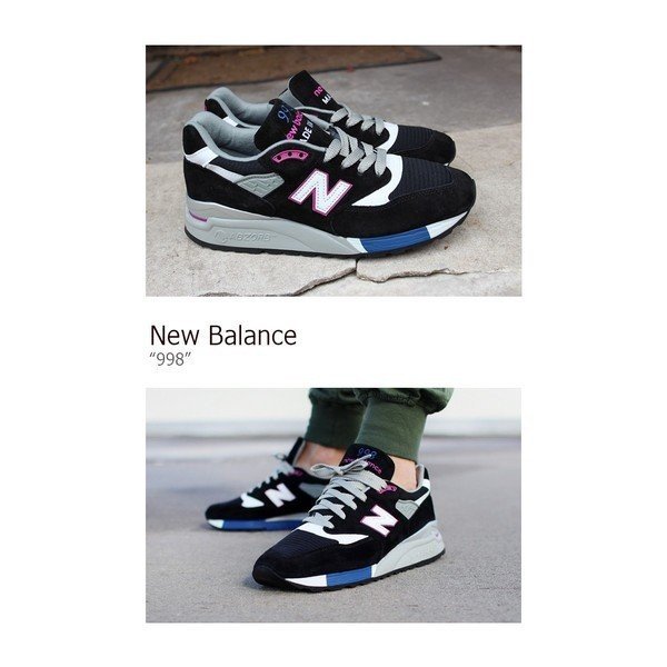 New Balance ニューバランス スニーカー 998 Black Violet M998BK MADE IN USA アメリカ製_2