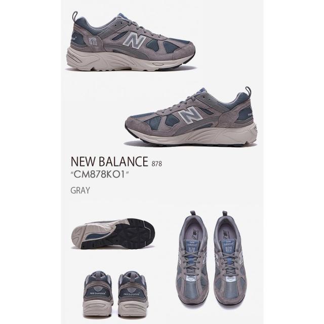 New Balance ニューバランス スニーカー 878 CM878KO1 グレー GRAY_1