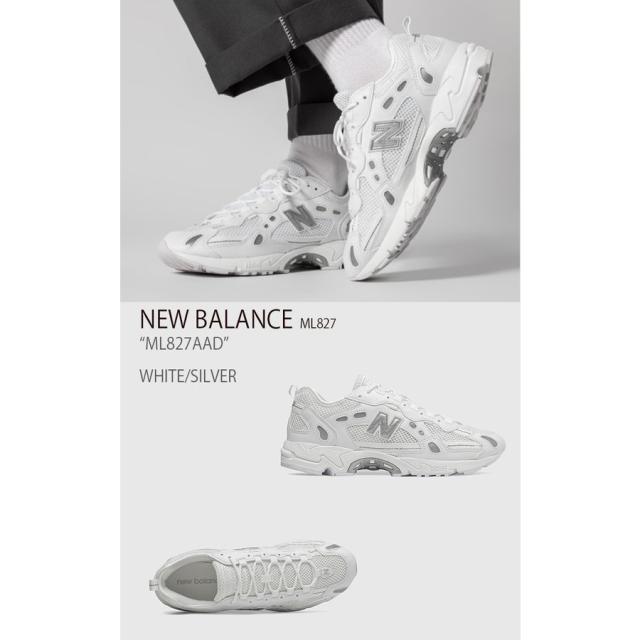 New Balance ニューバランス スニーカー 827 ML827AAD ホワイト WHITE