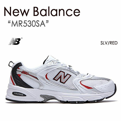 New Balance ニューバランス スニーカー 530 シルバー レッド MR530SA