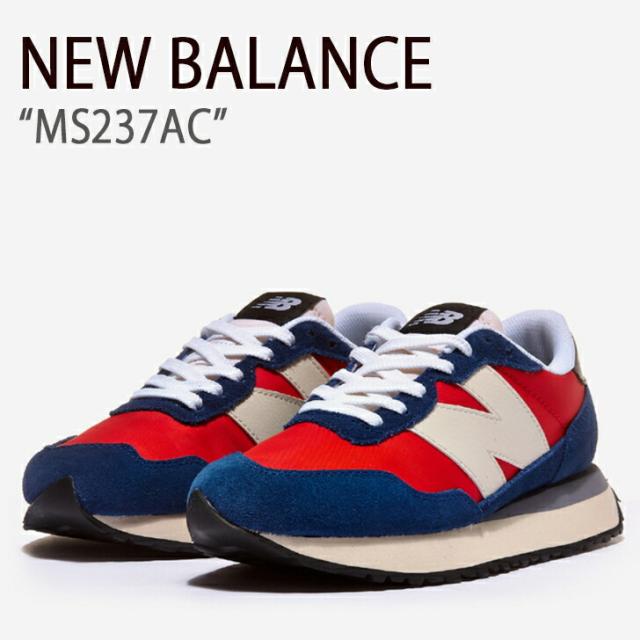 New Balance ニューバランス スニーカー 237 NAVY RED ネイビー レッド MS237AC