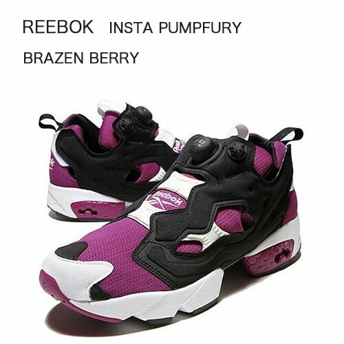 REEBOK リーボック スニーカー INSTA PUMP FURY インスタ ポンプフューリー BRAZEN BERRY パープル M40933