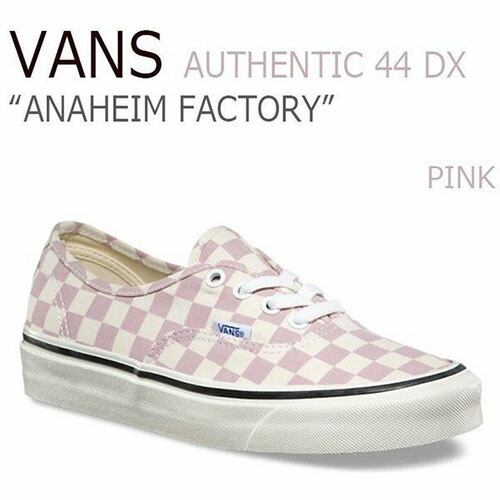 VANS スニーカー オーセンティック AUTHENTIC 44 DX チェッカー