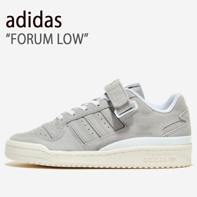 adidas アディダス スニーカー FORUM LOW フォーラム ロー グレー GX8634