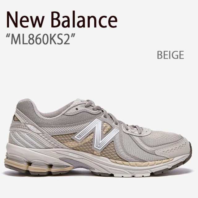 New Balance ニューバランス スニーカー 860 ML860KS2 ベージュ NBPDBF036A