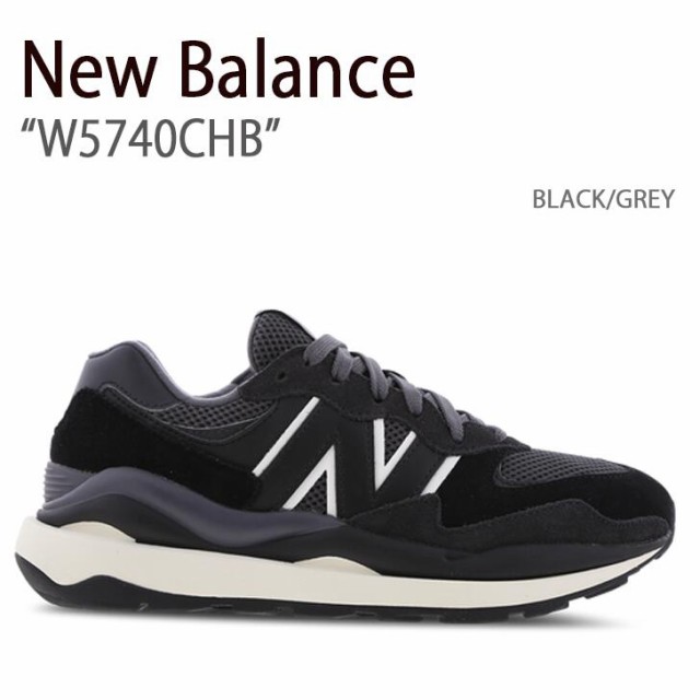 New Balance ニューバランス スニーカー 5740 W5740CHB ブラック グレー