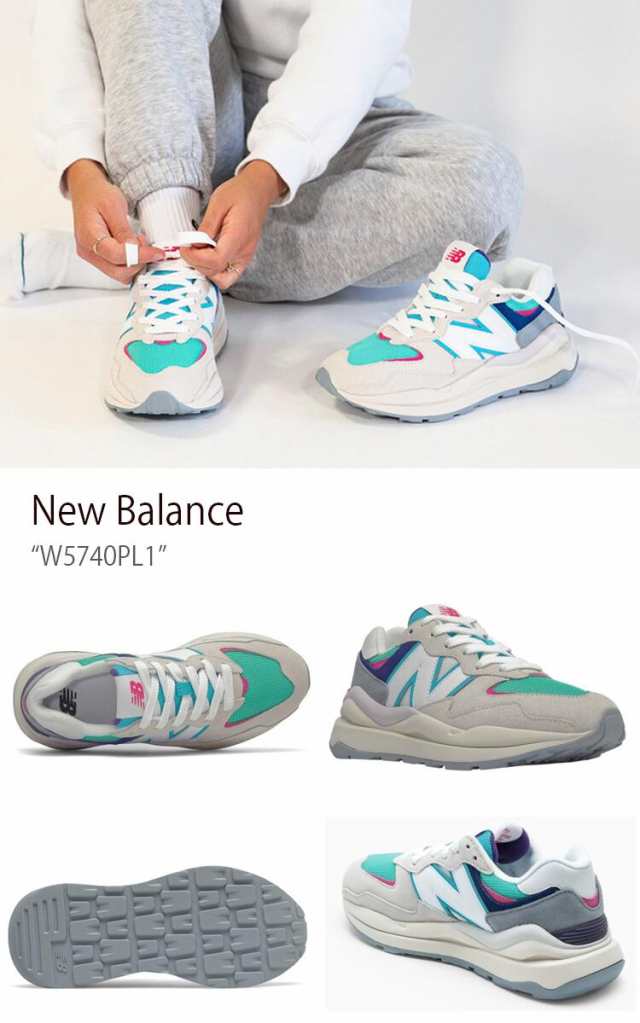 New Balance ニューバランス スニーカー 5740 W5740PL1 アストラルグロー グレー ブルー 