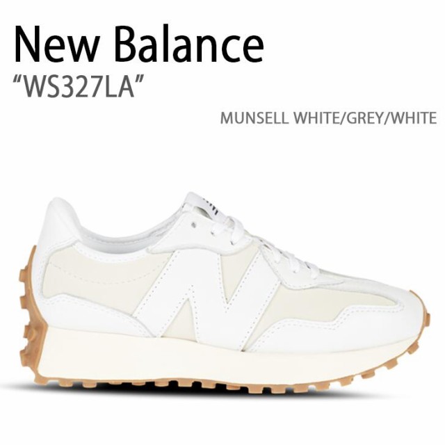 New Balance ニューバランス スニーカー 327 WS327LA マンセルホワイト