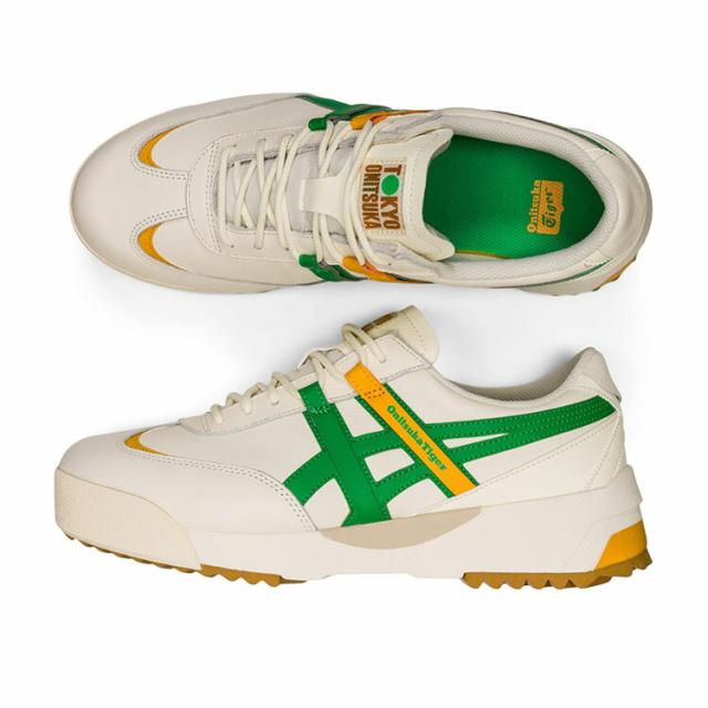 Onitsuka Tiger オニツカタイガー スニーカー DELEGATION EX デリゲイション CREAM CILANTRO クリーム コリアンダー 1183A559.100 メンズ レディース 男女共用 男性用 女性用_6