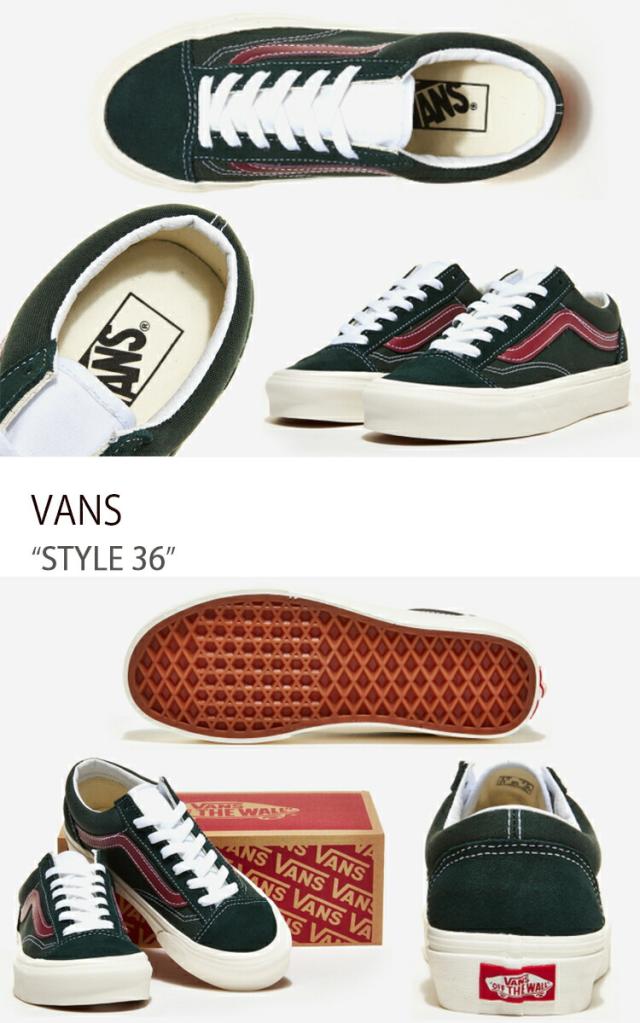 VANS スニーカー STYLE36 スタイル36 スカラベ トニーポート