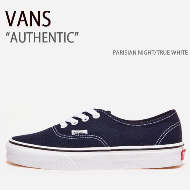 VANS スニーカー AUTHENTIC PARISIAN NIGHT TRUE WHITE VN0A5KRD4W6