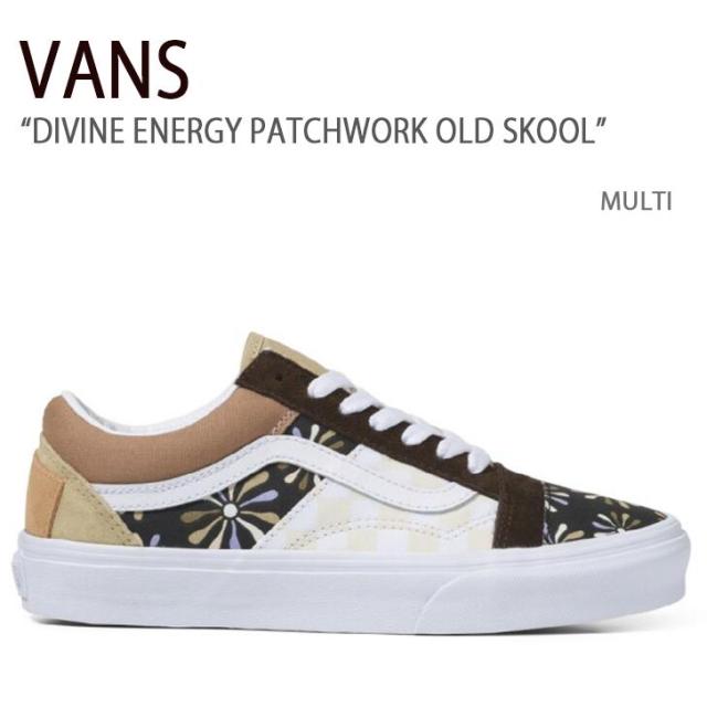 VANS スニーカー DIVINE ENERGY PATCHWORK OLD SKOOL MULTI VN0A7Q4PAS01