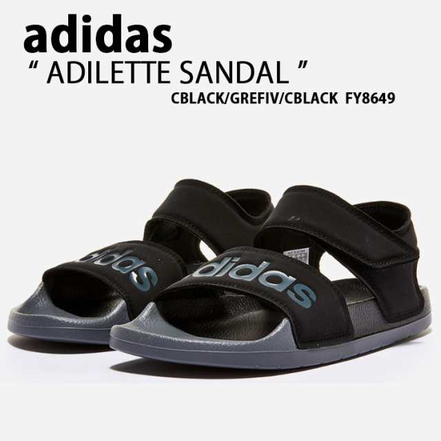 adidas アディダス サンダル スポーツサンダル ADILETTE SANDAL アディレッタ BLACK FY8649