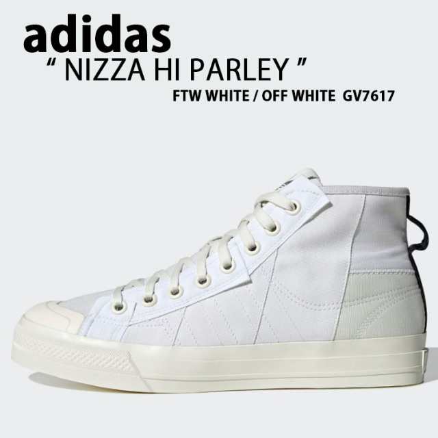 adidas アディダス スニーカー NIZZA HI PARLEY ニッツァ ハイ パーレイ WHITE GV7617