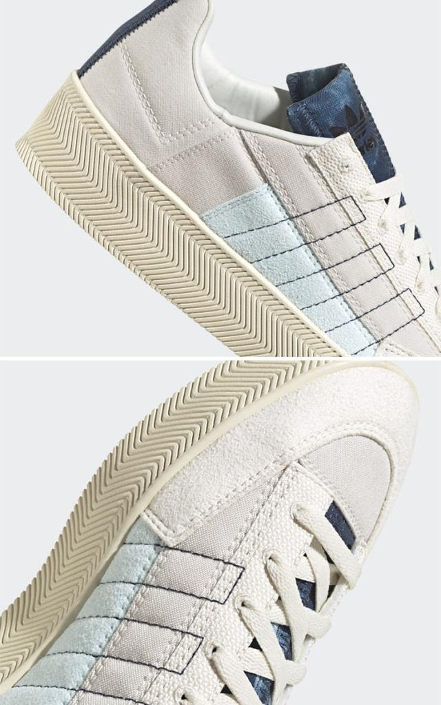 adidas アディダス スニーカー NIZZA PARLEY ニッツァ パーレイ WHITE BLUE GX6980_3