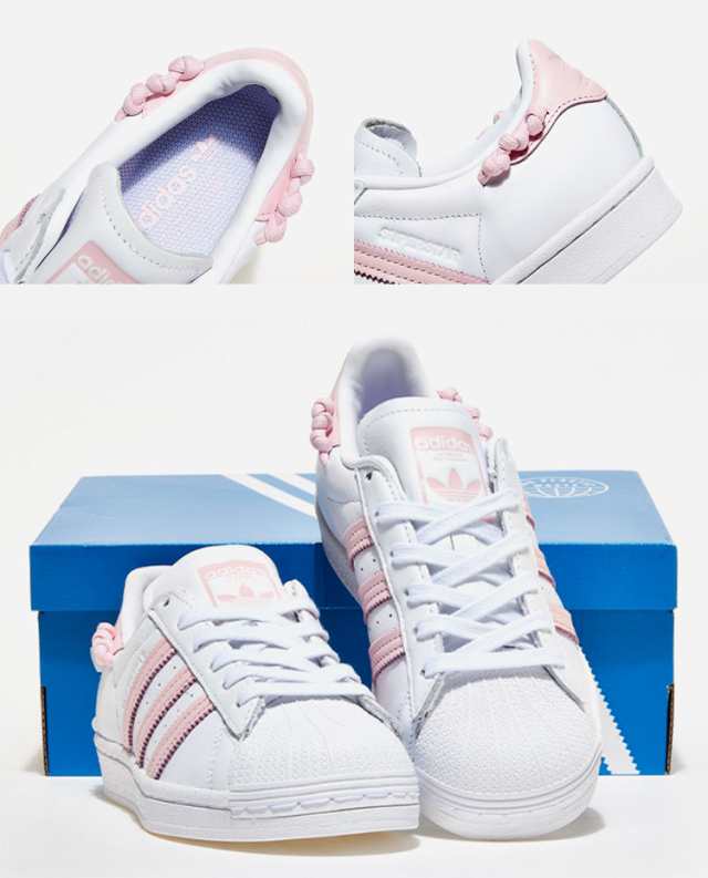 adidas アディダス スニーカー SUPERSTAR W スーパースター WHITE PINK GZ3446 