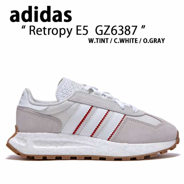 adidas アディダス スニーカー Retropy E5 レトロピー GZ6387 TINT WHITE GRAY