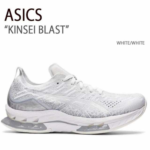 ASICS アシックス スニーカー KINSEI BLAST WHITE WHITE キンセイブラスト ホワイト ホワイト メンズ 男性用 1011B203-100【中古】未使用