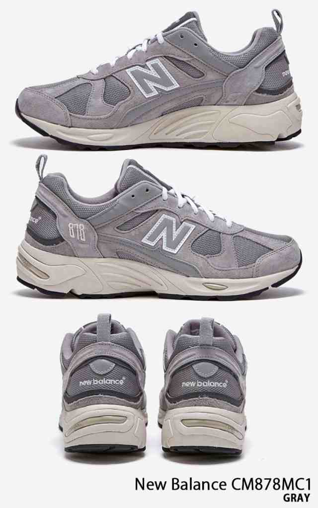 New Balance ニューバランス スニーカー CM878MC1 GRAY グレー CM878