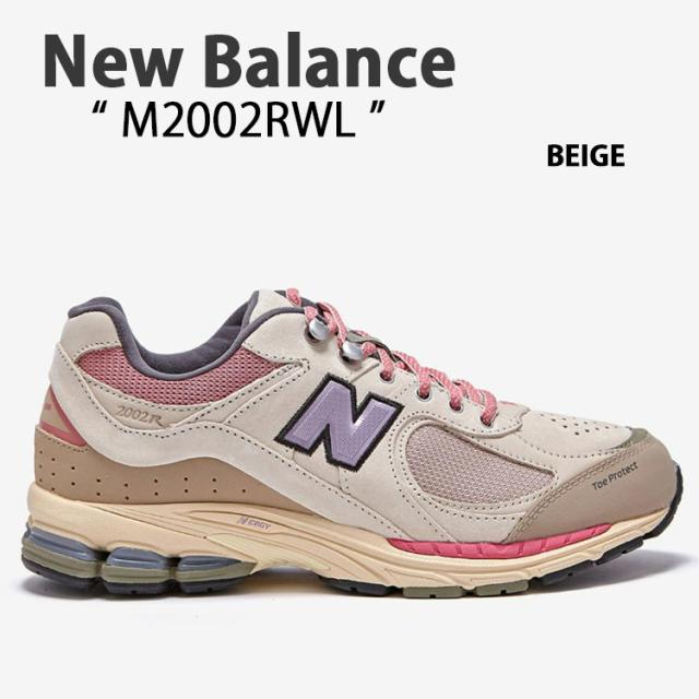 New Balance ニューバランス スニーカー M2002EWM BEIGE レザー 本革 M2003 ベージュ クラシック