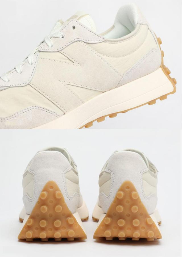 New Balance ニューバランス スニーカー MS327CK1 CREAM BEIGE レザー 本革 MS327