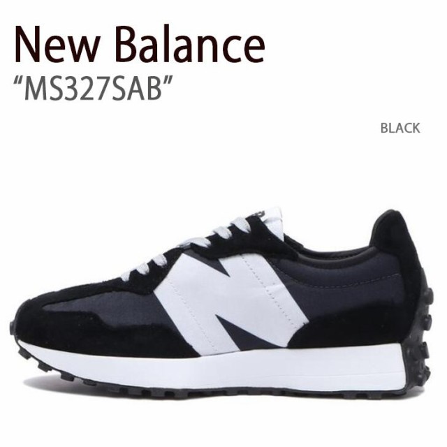 New Balance ニューバランス スニーカー 327 BLACK ブラック MS327SAB  の通販は
