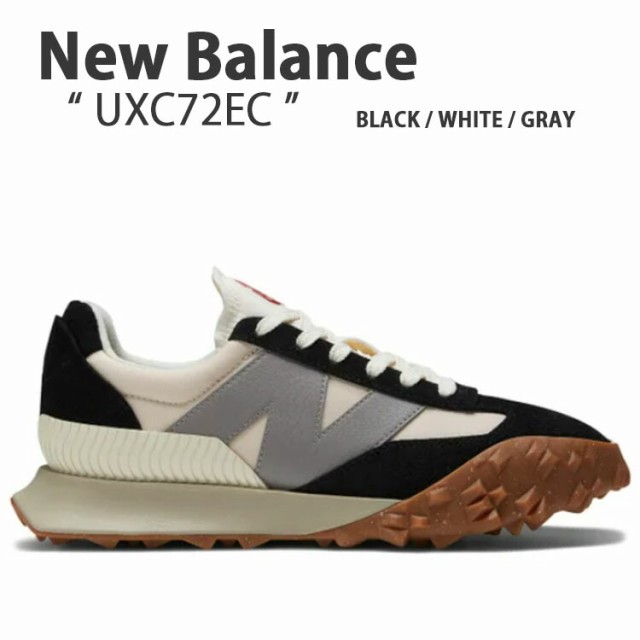 New Balance ニューバランス スニーカー XC72 BLACK WHITE GRAY ...