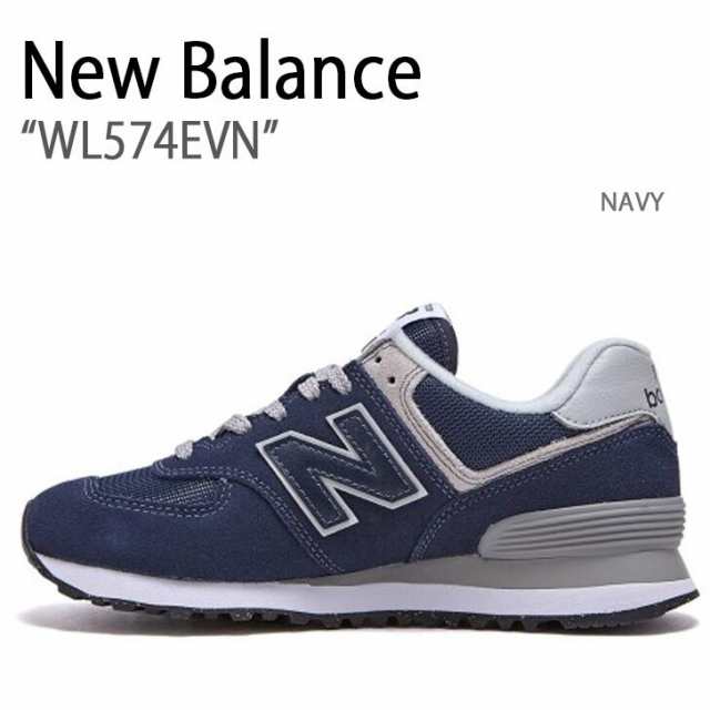 New Balance ニューバランス スニーカー 574 NAVY ネイビー WL574EVN