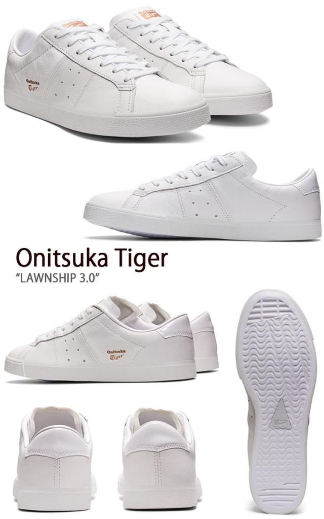 Onitsuka Tiger オニツカタイガー スニーカー LAWNSHIP 3.0 WHITE