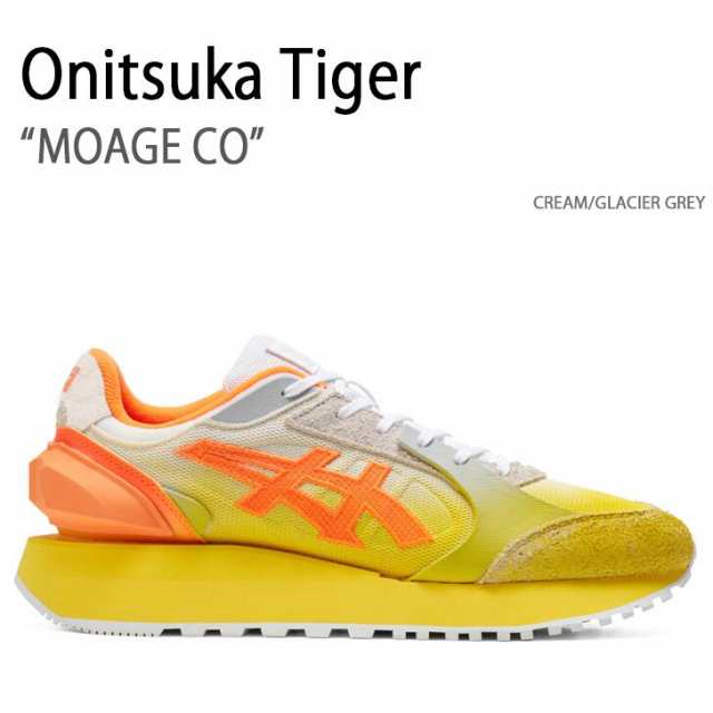 Onitsuka Tiger オニツカタイガー スニーカー MOAGE CO CREAM GLACIER GREY モアージュ CO クリーム グレイシャーグレー メンズ レディー