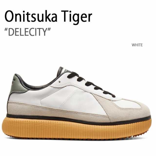 Onitsuka Tiger オニツカタイガー スニーカー DELECITY WHITE デレシティ ホワイト メンズ レディース 男女共用 男性用 女性用 1183B874.