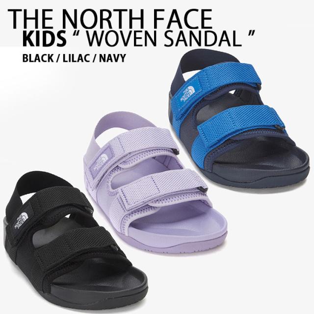 THE NORTH FACE ノースフェイス キッズ 子供用 サンダル KID WOVEN SANDAL NS96N08A/B/Cの通販は
